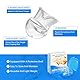 TOEECY 2 Stück Anti Schnarch Gerät Silikon Zunge Schnarch Stopper Antischnarchen Zungenhalter Schnarchstopper Mouthpiece Effective Snoring Stopper Bite Splints für Hilfe Gegen Schnarchen Relief Snore