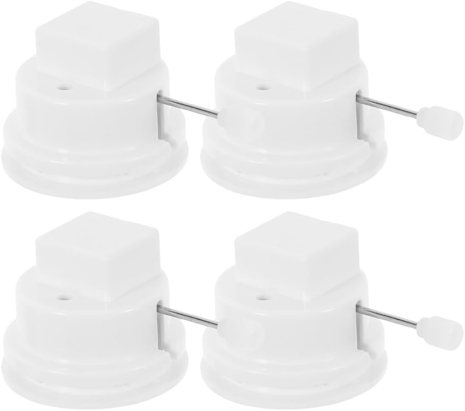 DIYEAH 4 pcs Windup Toy Mechanism 1.45 in Rotating Doll Movement Clockwork Toy Accessories for DIY Craft Projects Walking Animal Toys Wind up Toys Battery-Free Play