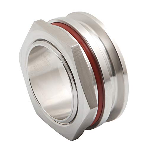 Semfeil Brew TRUE 2" Tri clamp Bulkhead Compression Fitting 304 Stainless Steel Homebrew Kettle Pot 2 Inch Tri Clamp Weldless Bulkhead Fittings by semfeil brew - Image 8