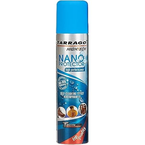 Tarrago Nano Shoe Protector Spray | 6.5oz | Waterproof & Stain Repellent for Sneakers, Suede, Canvas, Leather, Fabric, Nylon, Hiking, Boots Cover