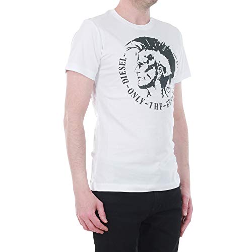 Diesel Camiseta Hombre Blanco