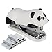 Nakimo Cute Panda Mini Desktop Stapler, Home Stapler with 1000 Staples