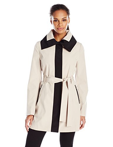 multi colored trench coat