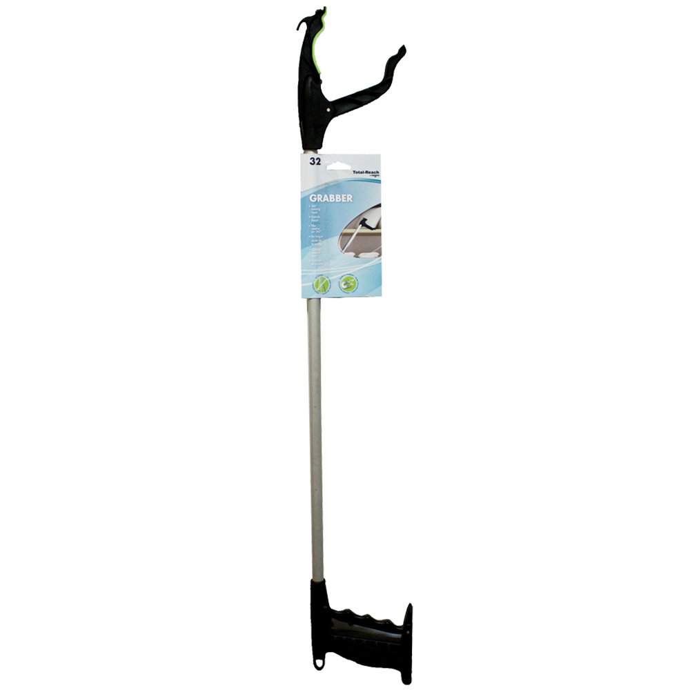 Unger CA022 Multi Feature Litter Picker, 32" Length, Yellow/Grey