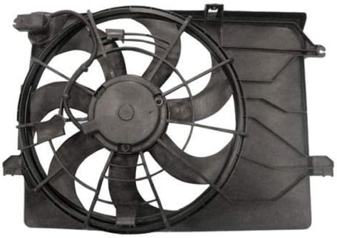 Radiator And Condenser Fan Compatible With Hyundai Tucson Kia Sportage HY3115146