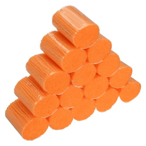 Image of MECCANIXITY 15 Rolls Latch Hook Yarn, 3mm Orange Latch Hook Kit Yarn Precut Hook Rugs Making Crochet Bundles for Rug Adults Beginners Tapestry DIY Craft