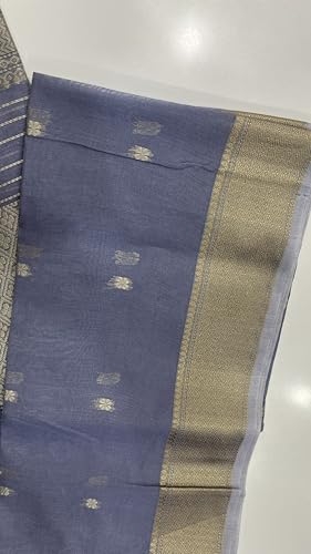 Anokhi creation handloom maheshwari silk saree – image 3