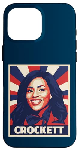 Crockett 2026 Poster Election �X�}�z�P�[�X iPhone 16 Pro Max �p