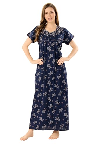 Image of Soulemo Women's Alpine Blended Printed Nighty 1635