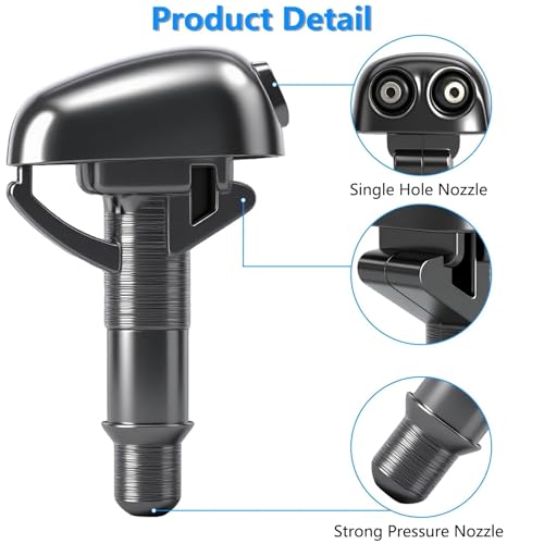 Gicleur de lave-glace bouché ? Solution pour Mitsubishi Pajero V31 V33 - 4