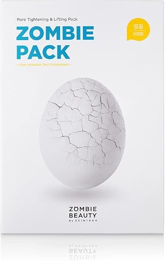 SKIN1004 Zombie Beauty Pack &amp; Activator Kit | Lift &amp; Firm Face Mask, 8×2 g + 8×3.5 ml