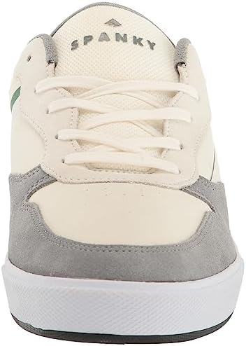 Emerica Men's KSL Spanky G6 Low Top Skate Shoe, Grey/Tan, 14 | Image 1