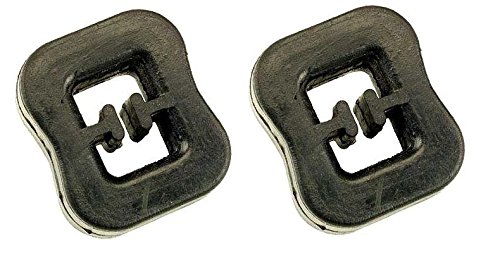 Set of 2 Front Exhaust System Hanger Aftermarket 1264920182 Mercedes-Benz W126 300SD 380SEC 380SEL 500SEC 500SEL 560SEC 560SEL