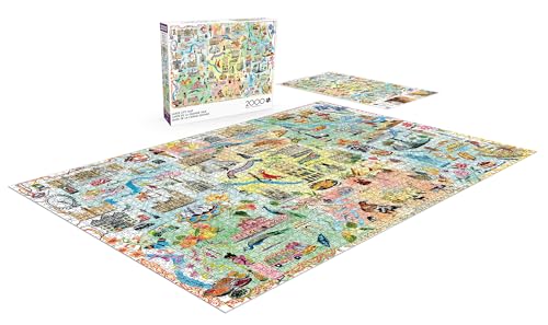 Puzzle de Piezas Mapas 14+ Anos miniatura 4