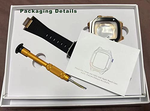 Kit modification Apple Watch 44mm fini les rayures avec le cadre acier