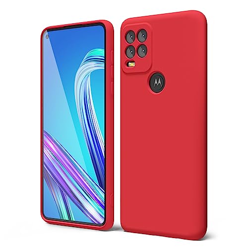 Coque silicone Motorola Moto G Stylus 5G 2021 oakxco rouge fine