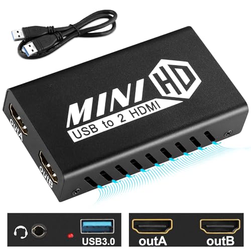 L'adattatore da USB 3.0 a HDMI supporta prese da