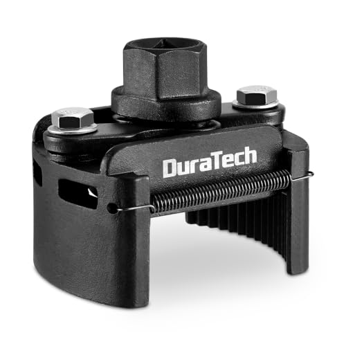 Image of DURATECH 1/2" Drive Adjustable Oil Filter Wrench, 60–80 mm(2-3/8" - 3-1/8")