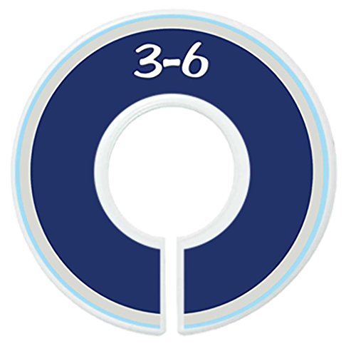 Mumsy Goose Nursery Closet Dividers, Choose Your Sizes Closet Organizers, Baby Boy Clothes Sizers #TOP2