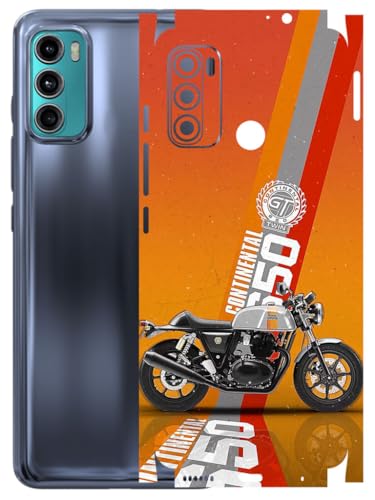 Image of AtOdds - Full Body Back Screen Guard Protector Film - Lamination Wrap Skin Sticker Compatible with Moto G60 | Scratchproof Matte Finish (Bullet)