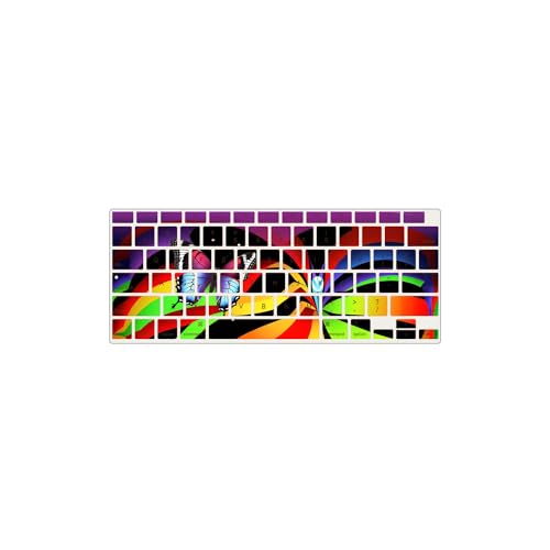 Carcasa Surface Laptop Go 12.4 de mariposa con protector de teclado JZ 4