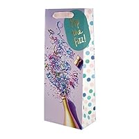 Set 8 Sacchetti Regalo Hallmark | Bianco, Nero, Oro E Argento | 2 Misure (media E Grande) | Per Matrimoni, Lauree, Halloween E Anniversari