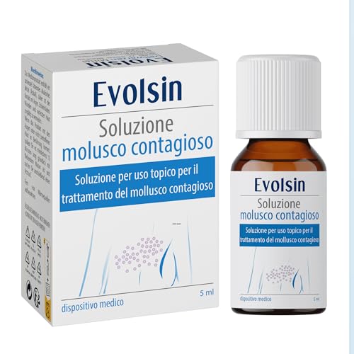 Evolsin® mollusco contagioso Medio I Per adulti e bambini dai 2 anni I Trattamento delicato ed efficace mollusco contagioso