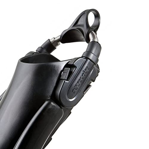 Atomic Aquatics Spring Strap Assembly For Scuba Diving Fins | Durable Replacement Heel Straps With Quick-Release Buckles, Pack Of 2 Straps #TOP2