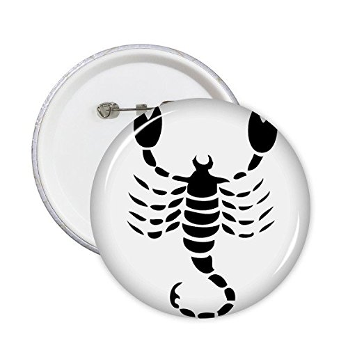 Badge Scorpion pour personnaliser un sac d'école ou une veste en jean lot de 5