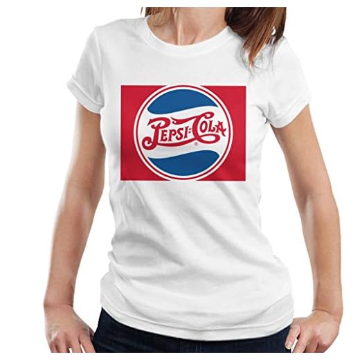 Pepsi Cola 1940 Wave Circle Logo Women's T-Shirt