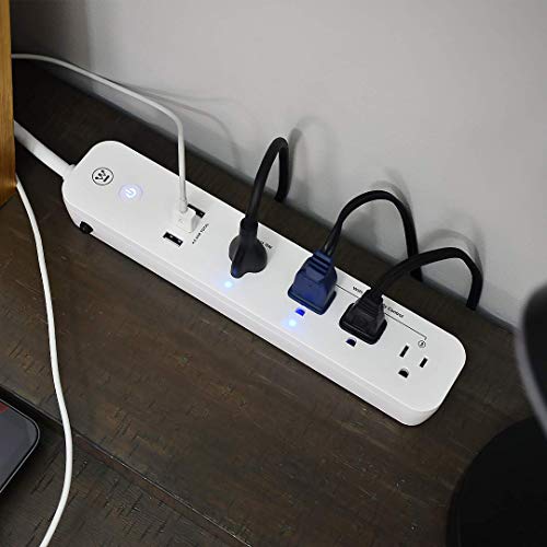 Westinghouse 94012 WH-320 Wi-Fi Smart Power Strip, Compatible con Alexa, Google Home y IFTTT, Sin Hub Requerido, Blanco miniatura 6