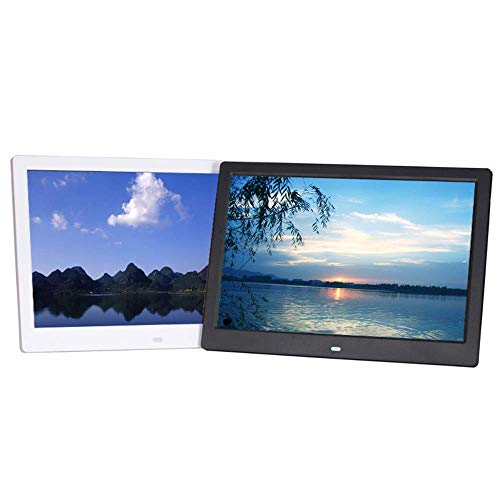 Cadre photo numérique 12 pouces Blanc avec télécommande et écran FHD IPS - 3