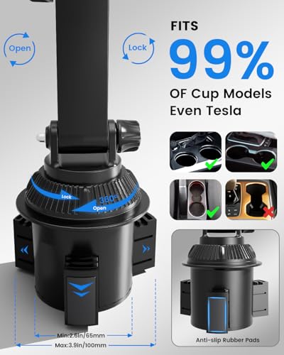 Soporte para tablet de coche OHLPRO para camión y SUV con brazo extensible 7