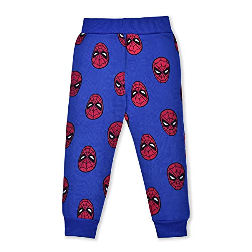 Ensemble Spider-Man bleu taille 6 pour garçon avec sweat à capuche et jogging - 4