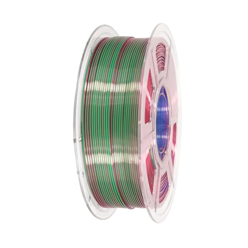 Filament pour imprimante avec matériau d'impression multicolore dégradé