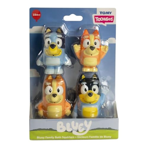 TOMY Bluey Bath Toy Squirters