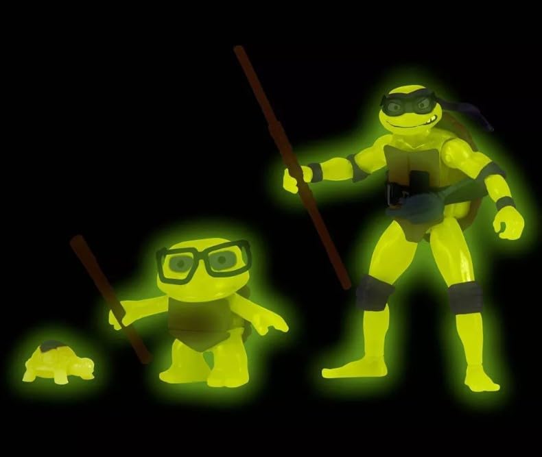 Figura Bebop De TMNT Mutant Mayhem – 4.5 Pulgadas, 13 Puntos De Articulación Y Accesorios, Para Niños De 4 A 7 Años
