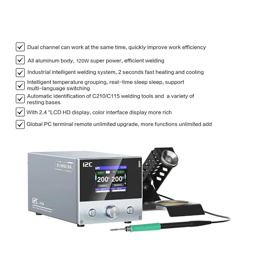 Station de soudage précise RS100 avec kit de réparation pour poignée C210 C115 - 8