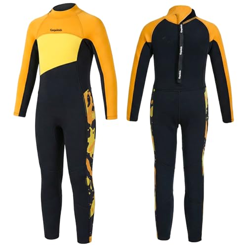 Gogokids Kids Wetsuit for Girls Boys Toddler 2.5mm Neoprene Wet Suit