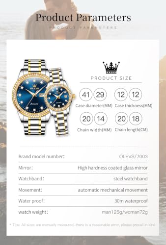Image of OLEVS Watch for Women Silicone Band Waterproof Luminous Wristwatch Minimalist Fashion