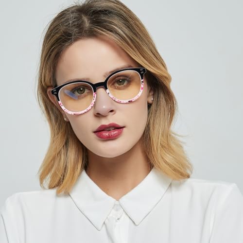 Image of SIGVAN 3 Pack Reading Glasses Spring Hinge Stylish Readers Black /Tortoise for Men and Women