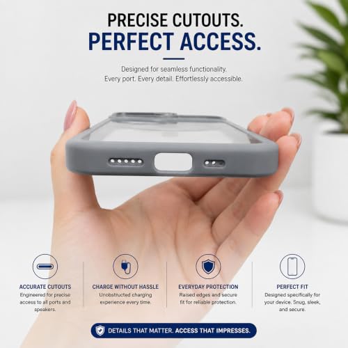 Casotec iPhone 15 Case Space Grey - Image 5