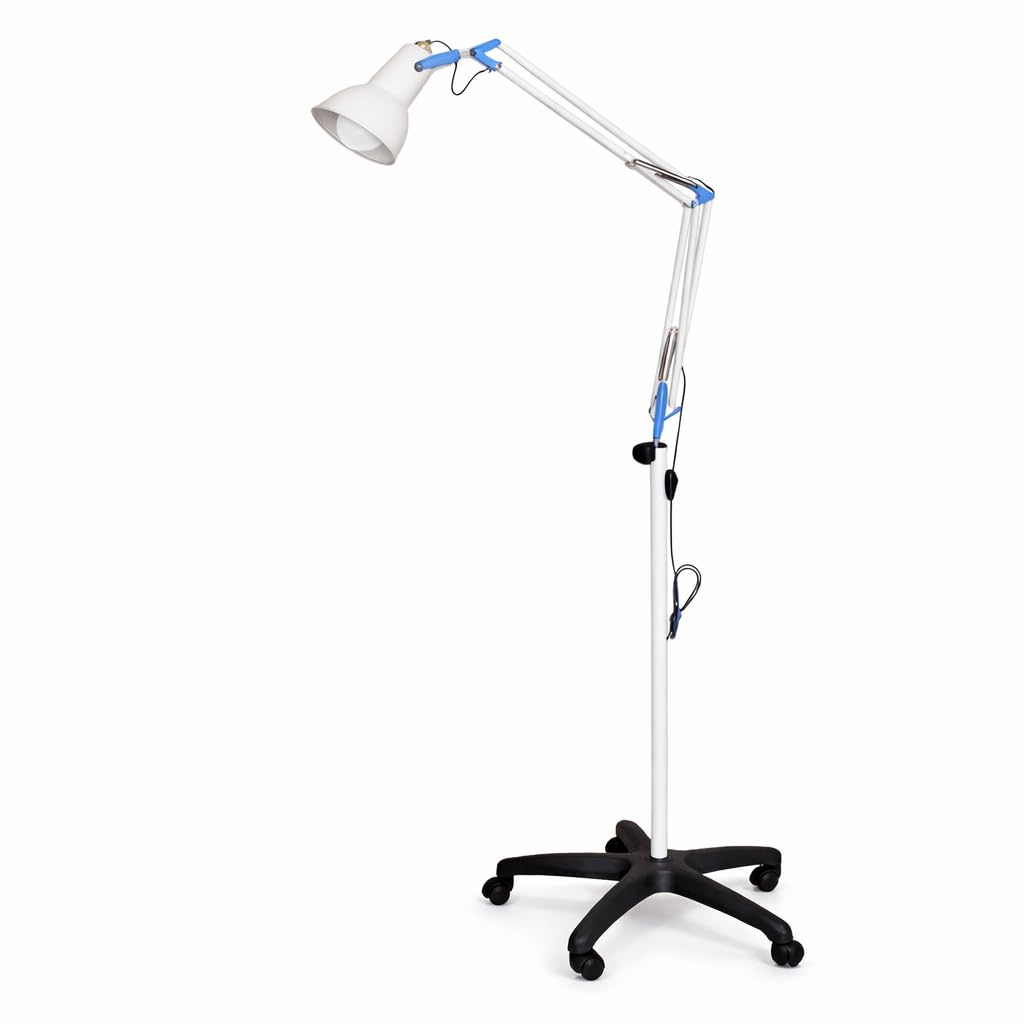 Medical Examination Lamp with Adjustable Arm & Rolling Stand – LED/Inspection Light for Clinic, Hospital & Doctor Use, Flexible Focus Exam Lamp for Patient Checkup-image-40
