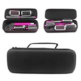 Hooshion Travel Carrying Case Compatible with Dyson Airwrap Styler Hair Curler, Hard Waterproof Carrying Case, Compatible with Dyson Hair Dryer, for Dyson Airwrap HS01 HS05