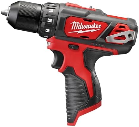 Milwaukee M12 12V 3/8-Inch Drill Driver (2407-20) (Bare Tool Only - Battery, Charger, and Accessories Not Included)