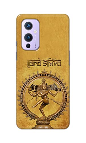 Image of PRINTFIDAA Lord Shiva As Nataraj Printed Designer Hard Case for OnePlus 9 Back Cover -(e) RPM1004