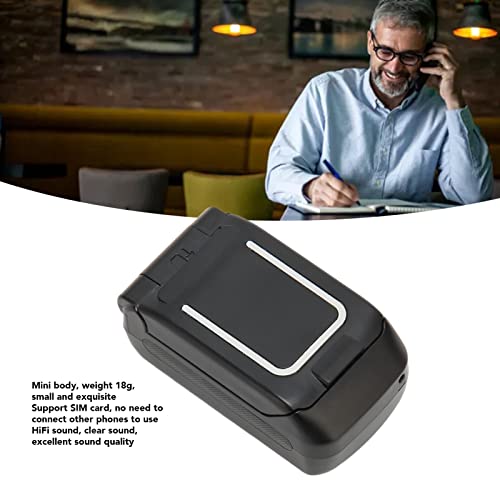 Flip-mobiltelefon för Seniorer - Ultra Liten Bluetooth 0,66 Tum