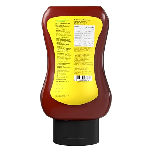Image of Little Joys Tomato Sauce Squeeze No Onion No Garlic for Kids | No Refined Sugar, No Added Preservatives or Chemicals | Made with Jaggery | 100% Vegetarian Tomato Ketchup | 320g