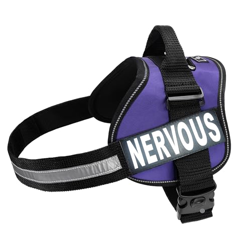 Doggie Stylz Dog Harness, Purple, Girth 28