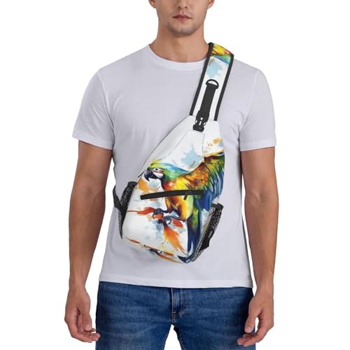 Bolso cruzado para hombre tipo bandolera negro miniatura 7